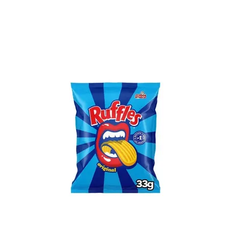Salg. e.chips ruffles original 33gr