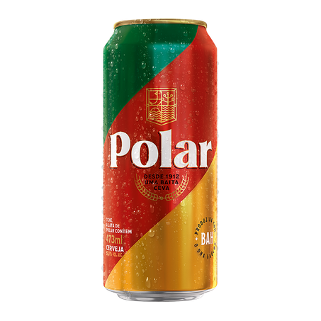 CERVEJA POLAR LATA 473ML