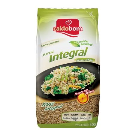 Arroz Especial Caldo Bom 500g Integral