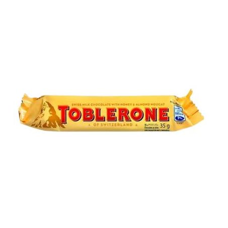 Choc ao leite toblerone 35gr