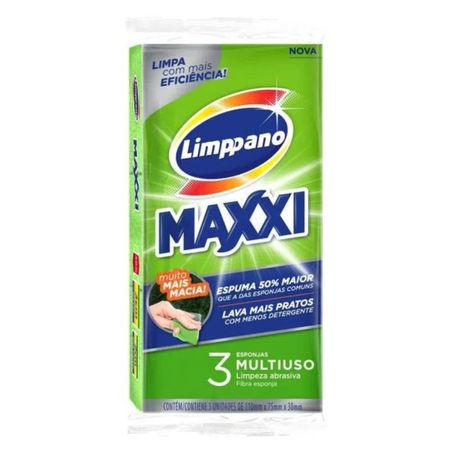 ESPONJA LIMPPANO MAXXI 3UN