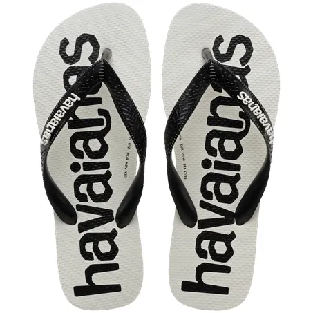 HAVAIANAS TOP LOGOMANIA II BCO.PTO 43.44