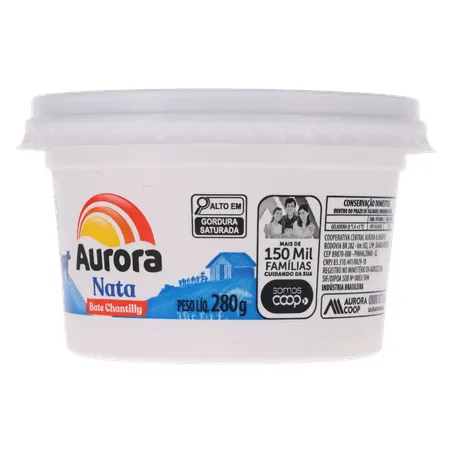 Creme de leite (nata) aurora 280g 360-4