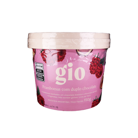 FRAMBOESA C/ DUPLO CHOCOLATE 150G - GIO