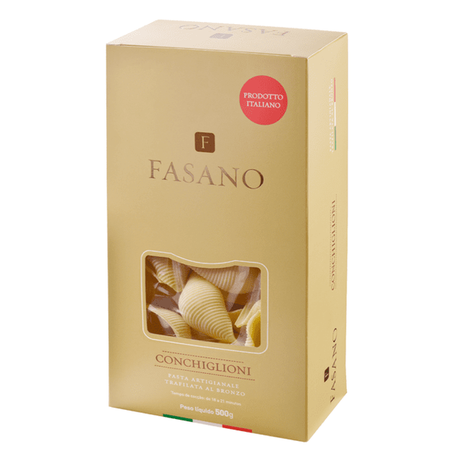 MACARRAO FASANO 500G CONCHIGLIONI