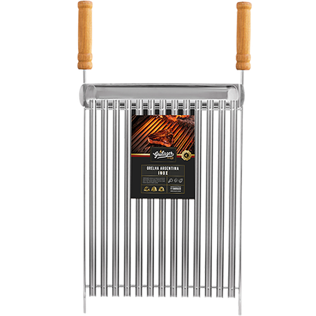 Grelha grilazer inox parril. gr0100