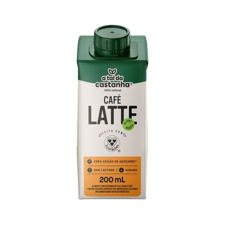 BEBIDA VEGETAL CAFE COM LEITE ATDC 3 CORACOES 12X200ML