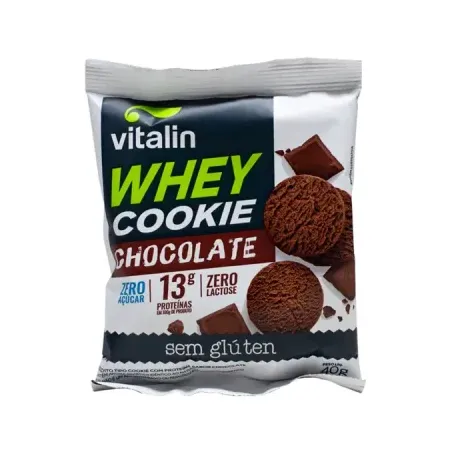Biscoito cookies vitalin chocolate sem gluten 40g