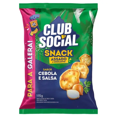 Snack Club Social 115g Cebola Salsa