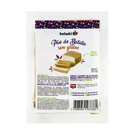 Pão Batata Beladri 300g