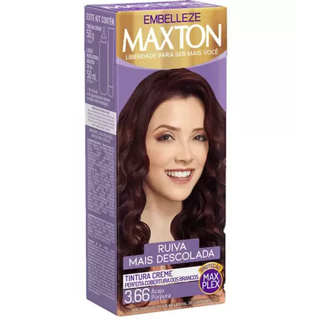 TINTURA MAXTON 3.66 ACAJU PURPURA UNID 360-1