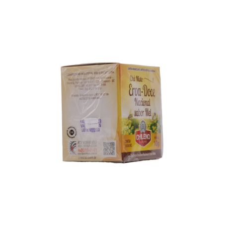 Chá Chileno Erva-Doce-Nacional e Mel Caixa com 10un - 10gr 360-20