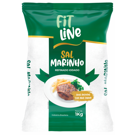 Sal Marinho Fit Line 1Kg