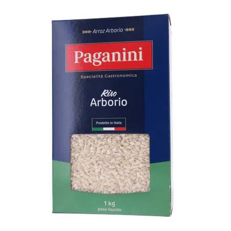 Arroz Arbório Paganini Caixa 1Kg 360-1