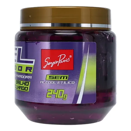 Gel fixador sergio paris brilho m.media 360-9
