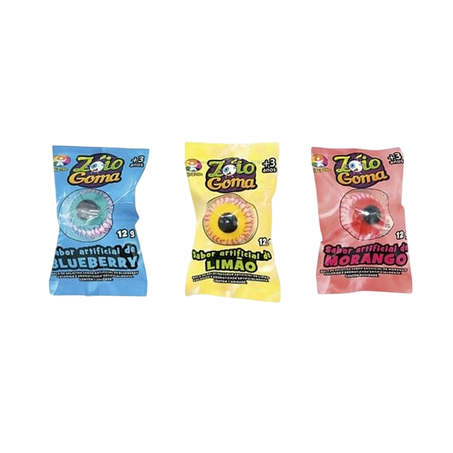 Bala kids zoio goma turbo 12g