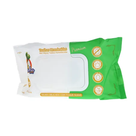 TOALHAS UMEDECIDAS FERINHA BABY PREMIUM TOQUE SUAVA PACOTE C/120UNID 360-2