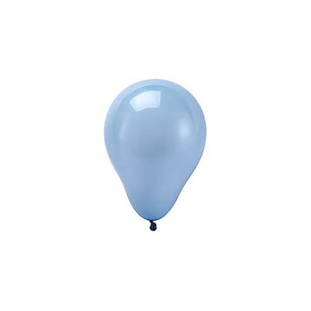 Balão regina com 50un azul claro