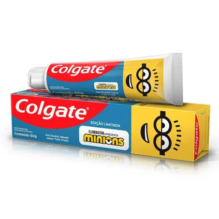 Creme dental minions colgate 60g