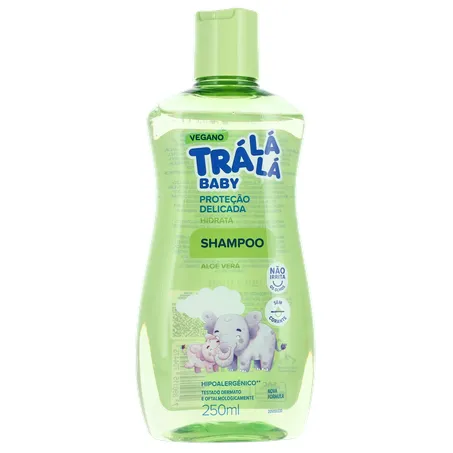 Shampoo Infantil Tra La La Baby Pump Hidrata 250ML 360-35