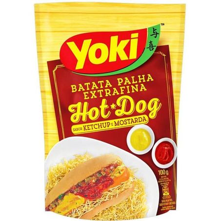 Batata palha extra fina hot dog yoki 100g