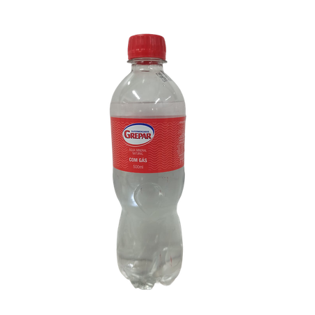 GREPAR AGUA COM GAS 500ML