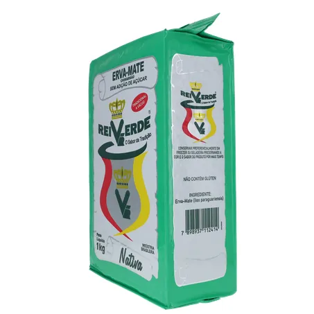 ERVA MATE REI VERDE TRADICIONAL VÁCUO 1KG  360-6