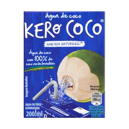 ÁGUA CÔCO KERO COCO TP 200ML