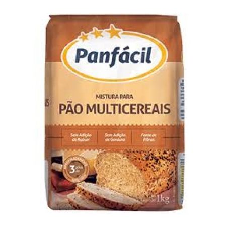 Mistura para pão panfácil multi cereais 1kg