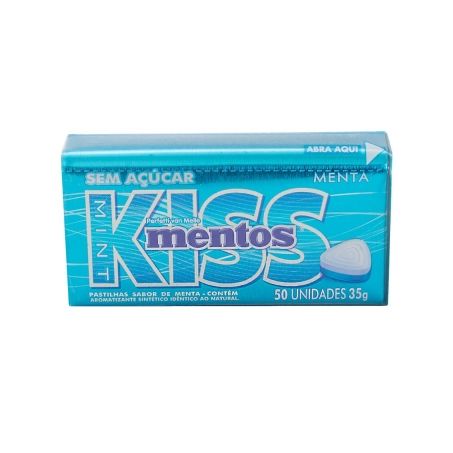 Mentos kiss menta 35g