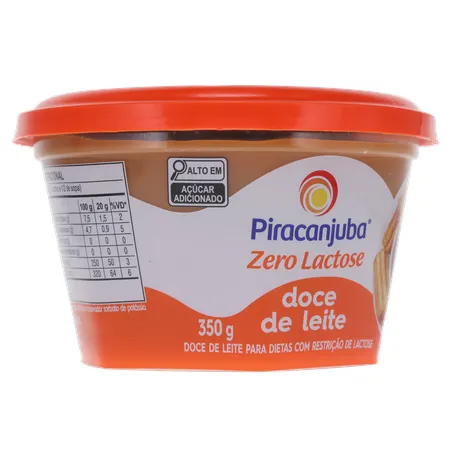 Doce de Leite Piracanjuba Zero Lactose 350g 360-33