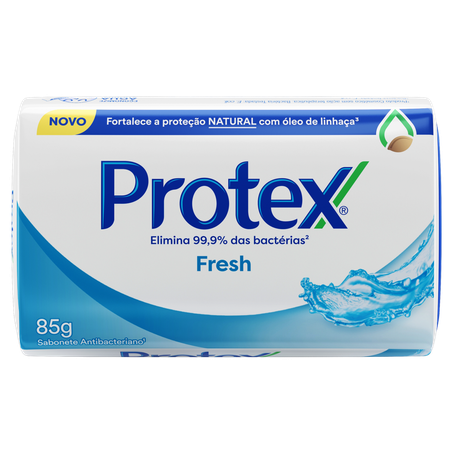 SABONETE EM BARRA PROTEX FRESH PACOTE 85G