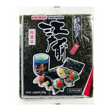 Alga Marinha Yakinori Com 10 Folhas

