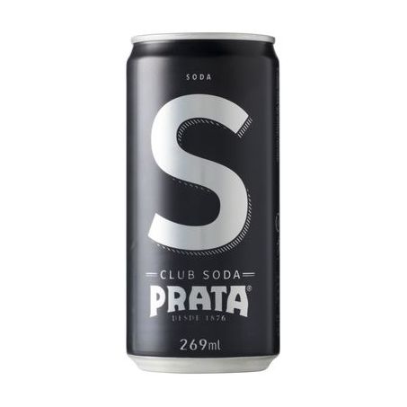 BEB.REFRIGERANTE PRATA CLUB SODA LATA 269ML