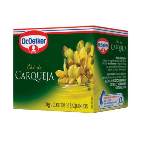 CHA ERVAS DE CARQUEJA DR OETKER 10G