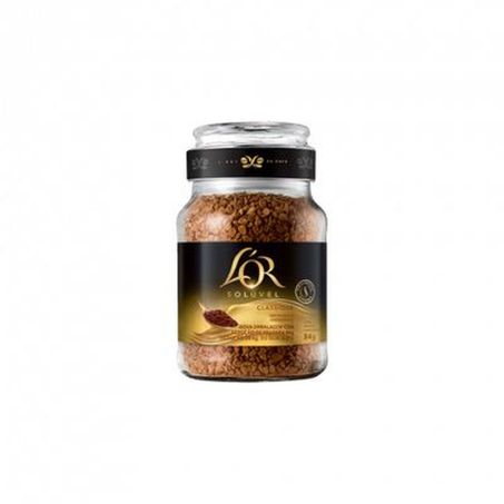 Café Solúvel Liofilizado L'or Classique Pote de Vidro 84gr