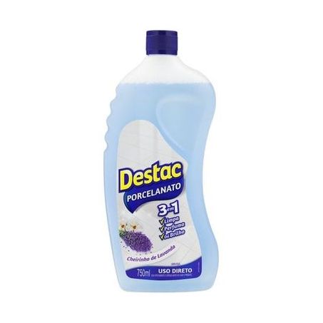 Limpa Pisos Porcelanato Destac Cheirinho de Lavanda Squeeze 750ml