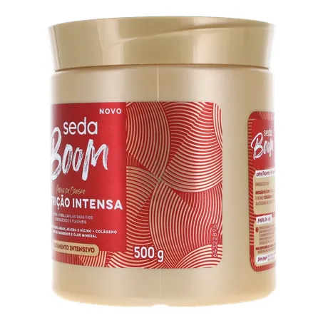 CREME DE TRATAMENTO SEDA BOOM PODER DO CRESPO NUTRIÇÃO INTENSA POTE 500G 360-5