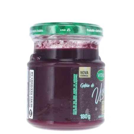 Geleia de Uva Vitao Zero Açúcar 180G 360-30