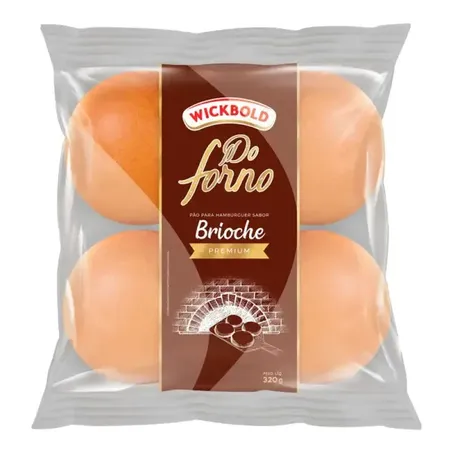 Pão Hamburguer Brioche Wickbold 500g