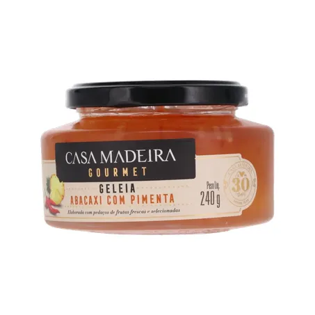 Geléia Casa Madeira Abacaxi com Pimenta 240g 360-2