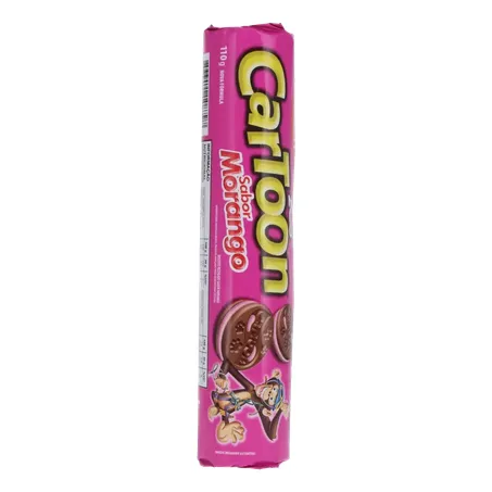 Biscoito recheado zoo cartoon morango 11 360-33