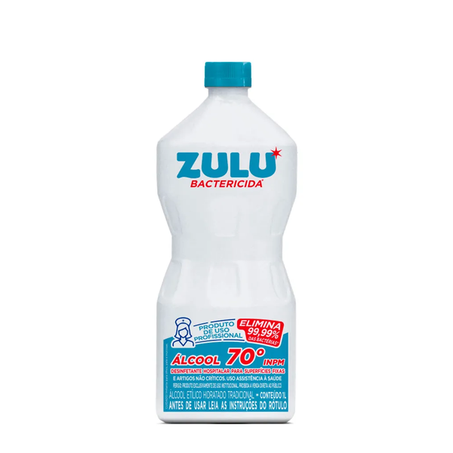 ÁLCOOL ZULU 70°INPM 1L BACTERICIDA