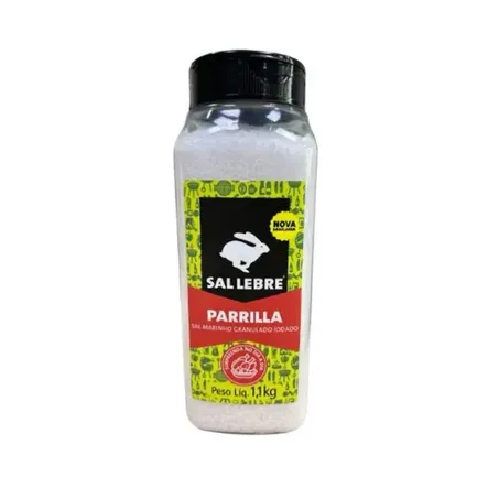 Sal lebre grosso churrasco pote 1,1kg