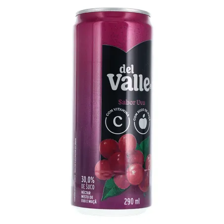 Suco Del Valle Uva Lt 290ml 360-33