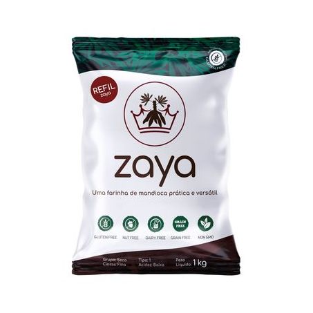 FARINHA  MANDIOCA TIPO 1 ZAYA 1KG