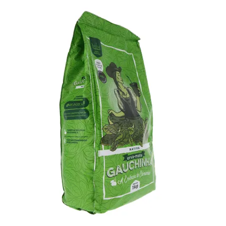 Erva-mate gauchinha nativa pacote 1kg 360-31