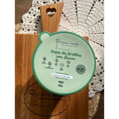 Sopa Ervilha com Bacon Cheiro Verde 450ml