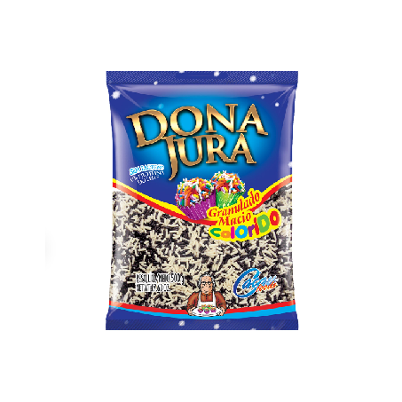 Chocolate Granulado Dona Jura Macio Br / Pt 500g
