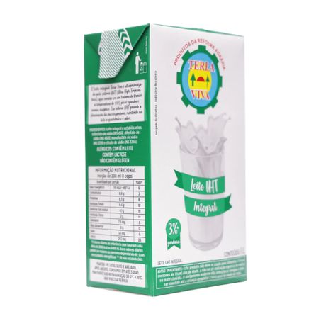 Leite UHT Integral Terra Viva Caixa 1lt 360-23